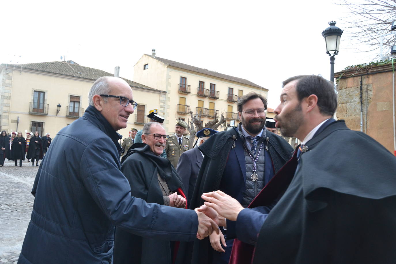 Populosa procesión del patrón de Ciudad Rodrigo