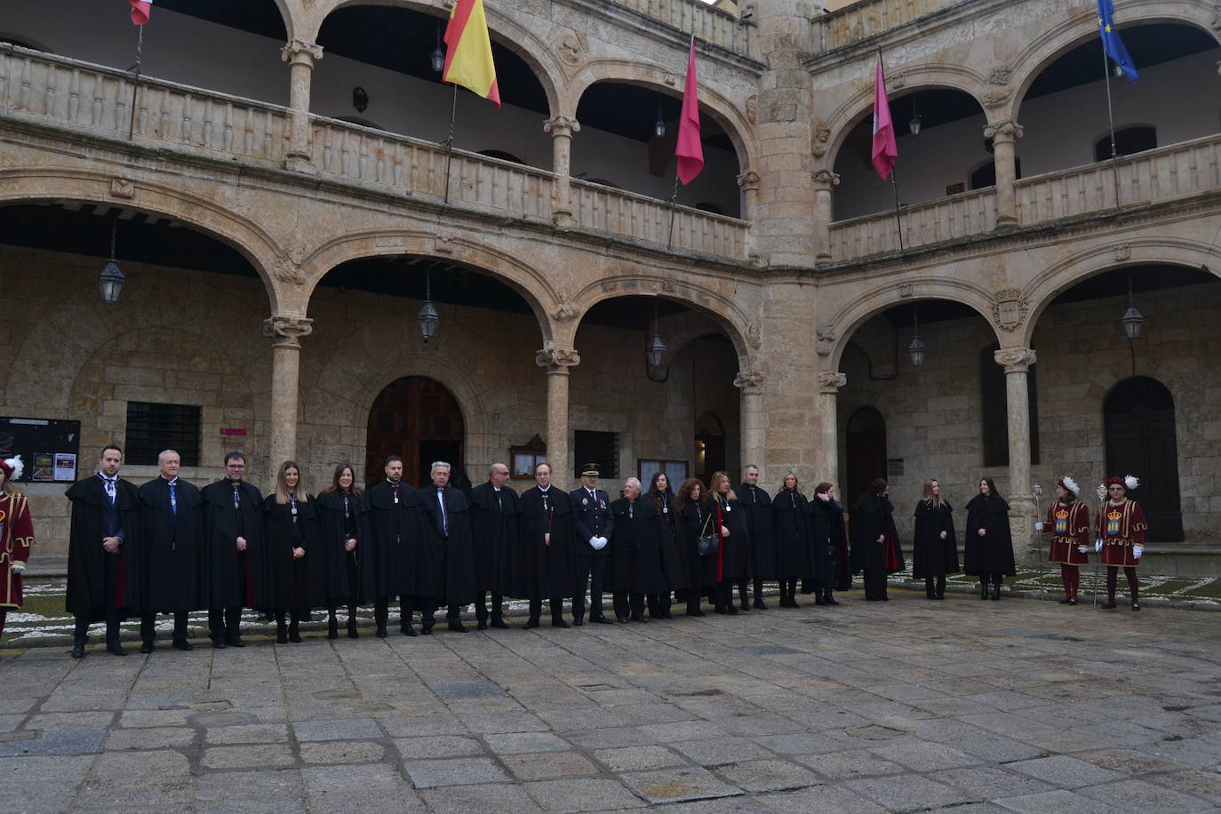 Populosa procesión del patrón de Ciudad Rodrigo