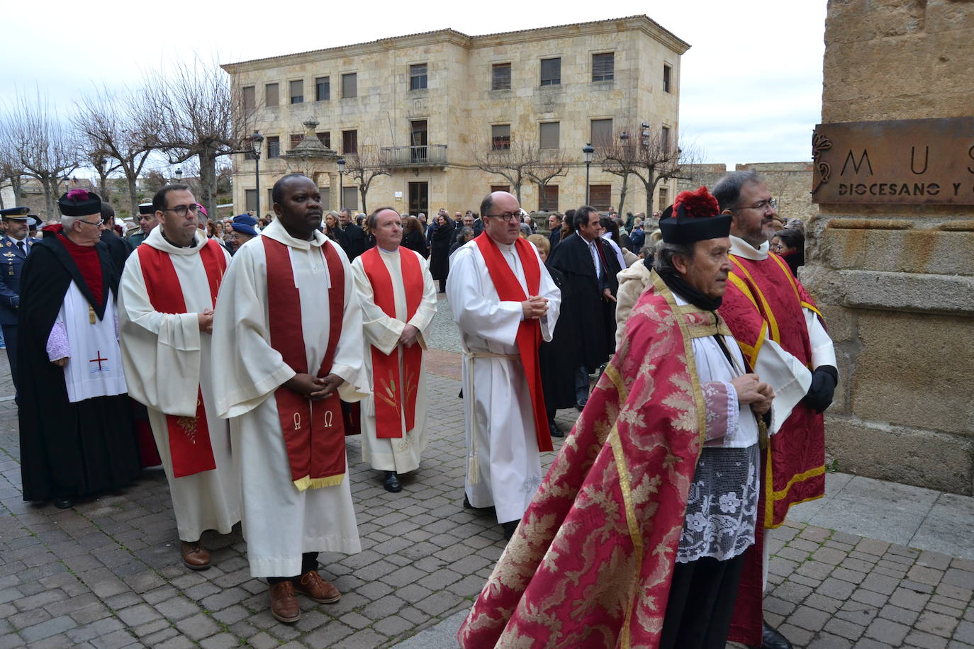 Populosa procesión del patrón de Ciudad Rodrigo