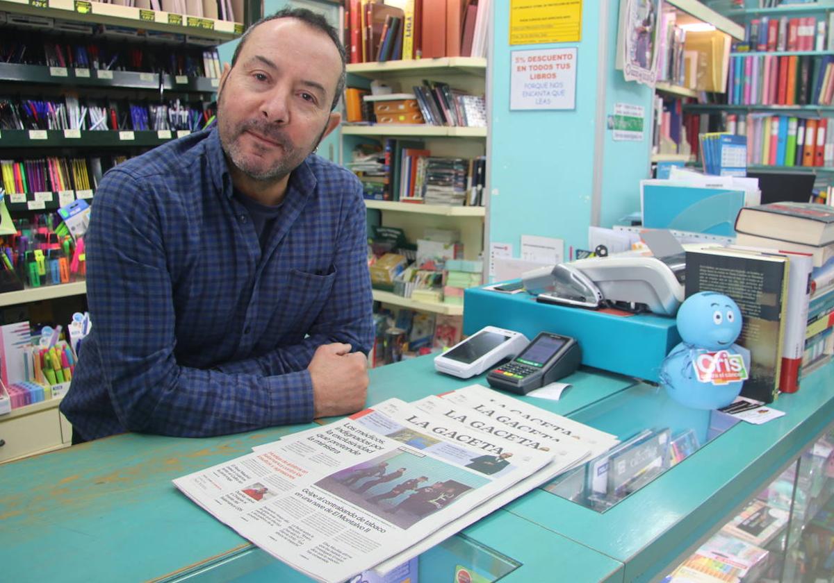 José Luis Mesonero, en Alba de Tormes.