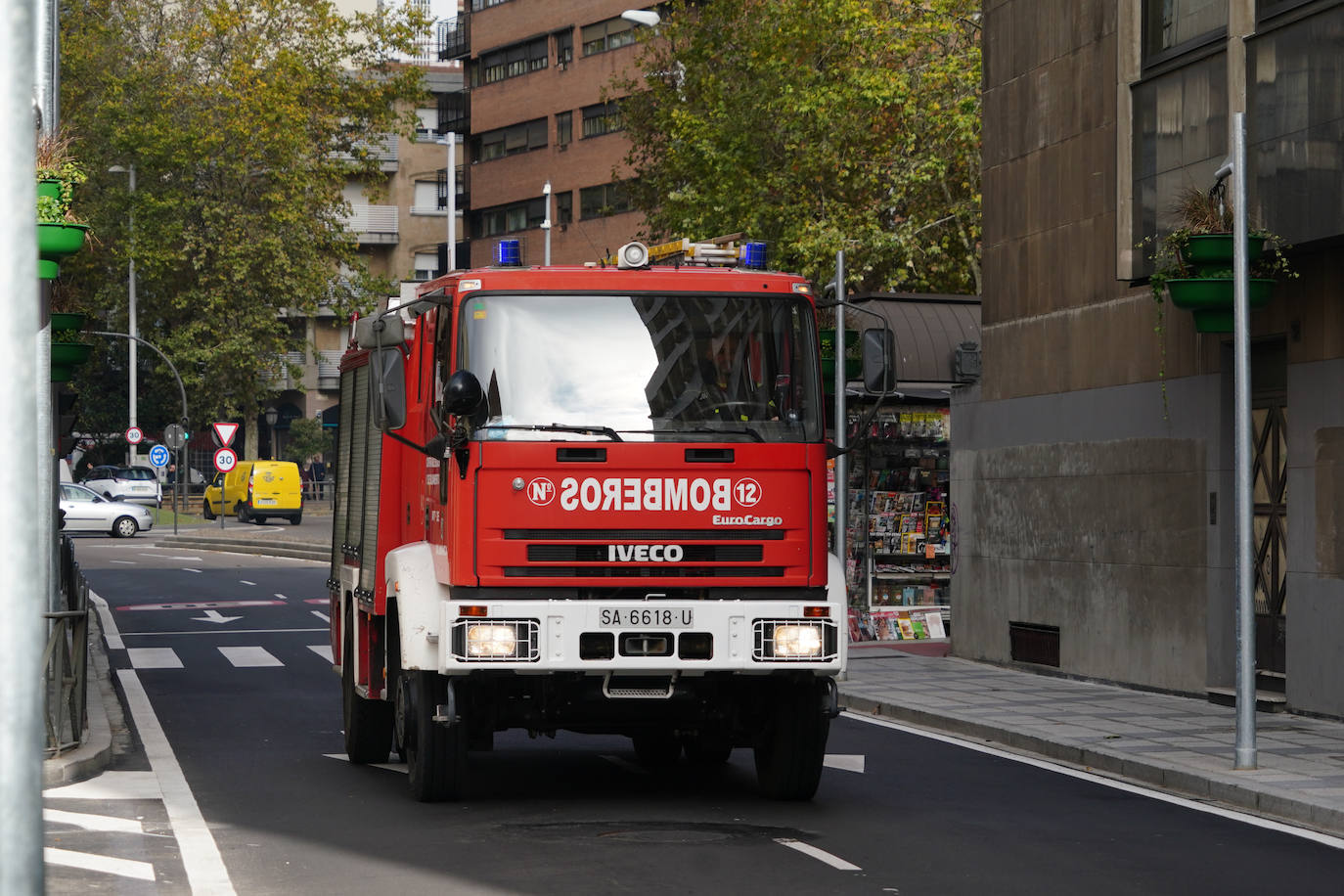 Bomberos de la Diputación de Salamanca.