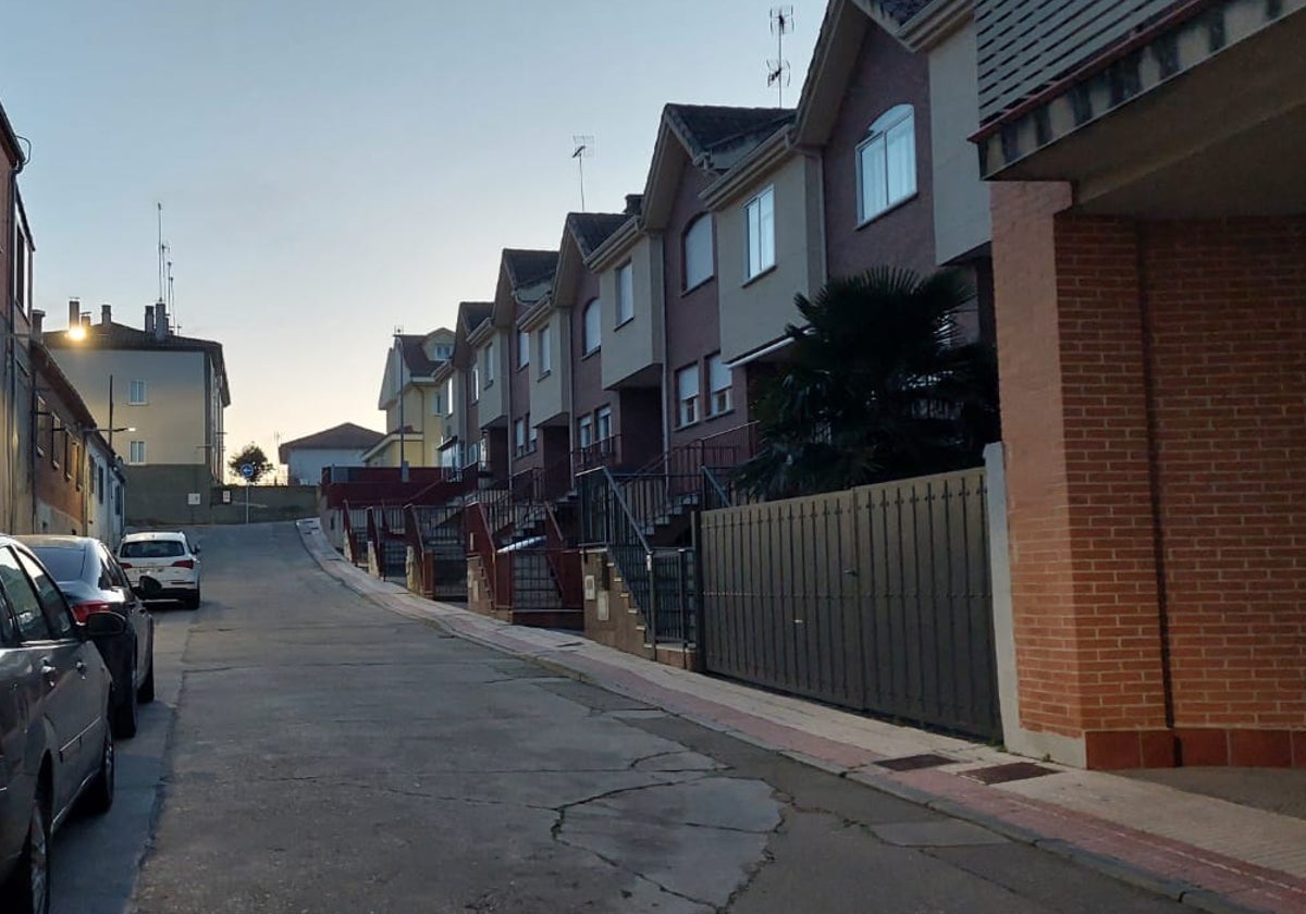 La calle de San Cristobal de la Cuesta en la que se produjo la detención.