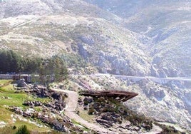 Imagen de la estación meteorológica en la que más agua se registró de toda España.