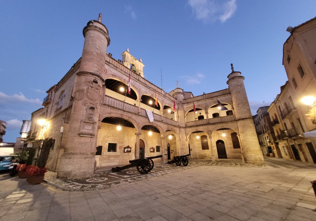 El Ayuntamiento de Ciudad Rodrigo.