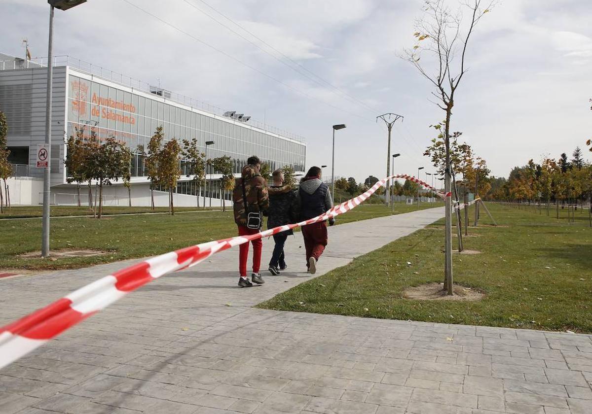 Una imagen de la Ciudad Deportiva de La Aldehuela.