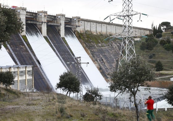 Embalse de Santa Teresa.