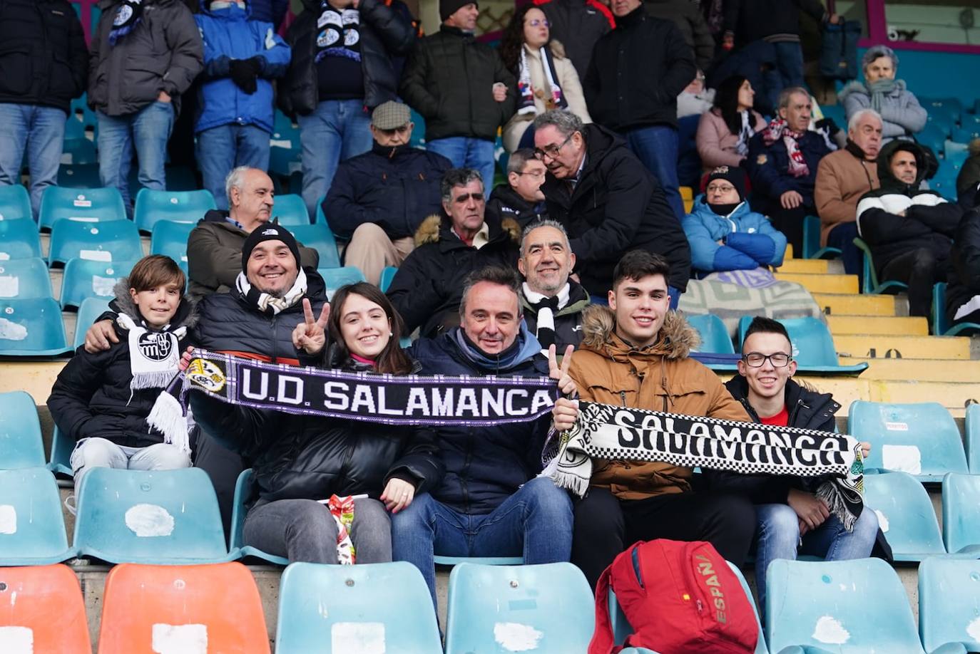 El Helmántico quiere &#039;apretar&#039; en el derbi: búscate en la grada en el partido entre el Salamanca UDS y el CD Guijuelo