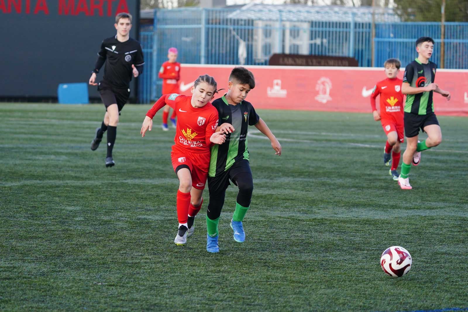 Las mejores imágenes de la jornada 13 de futbol base