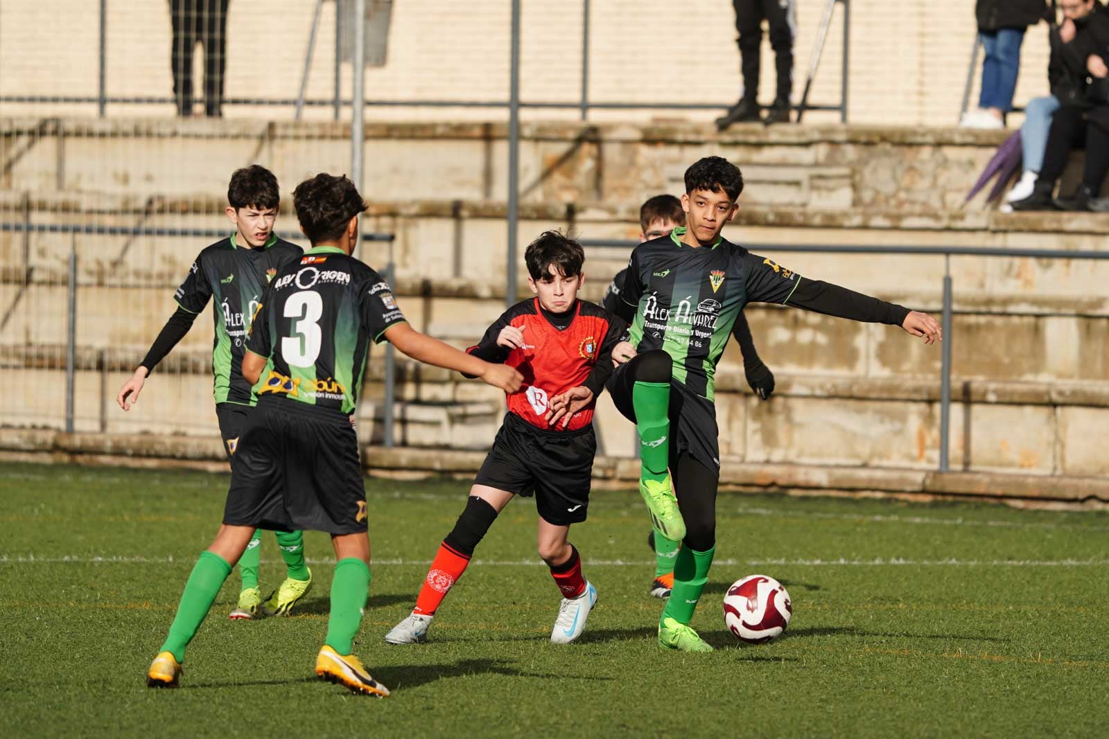 Las mejores imágenes de la jornada 13 de futbol base