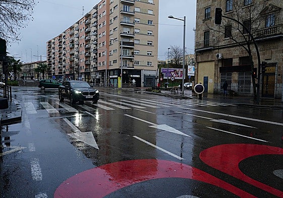 Paso de peatones donde tuvo lugar el atropello.