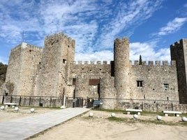 Castillo salmantino en el que vivía esta princesa.