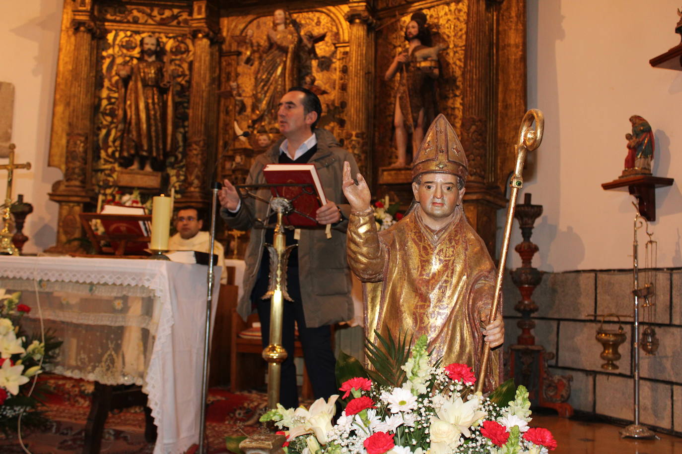 San Valerio, valiente frente a la lluvia