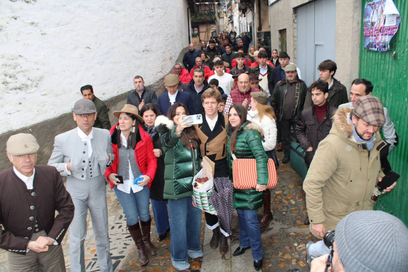 San Valerio, valiente frente a la lluvia