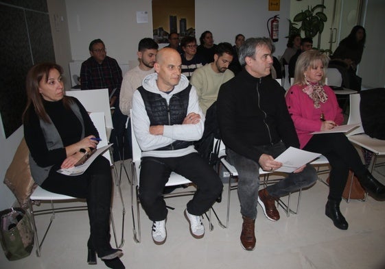 Los asistentes a la jornada de comercio en Santa Marta.