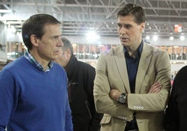 Antonio Sánchez, con Raúl Chapado en la Carlos Gil Pérez.