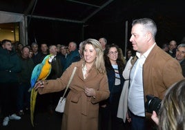 El presidente de la Cámara de Almeida, Antònio Machado, durante la inaguración