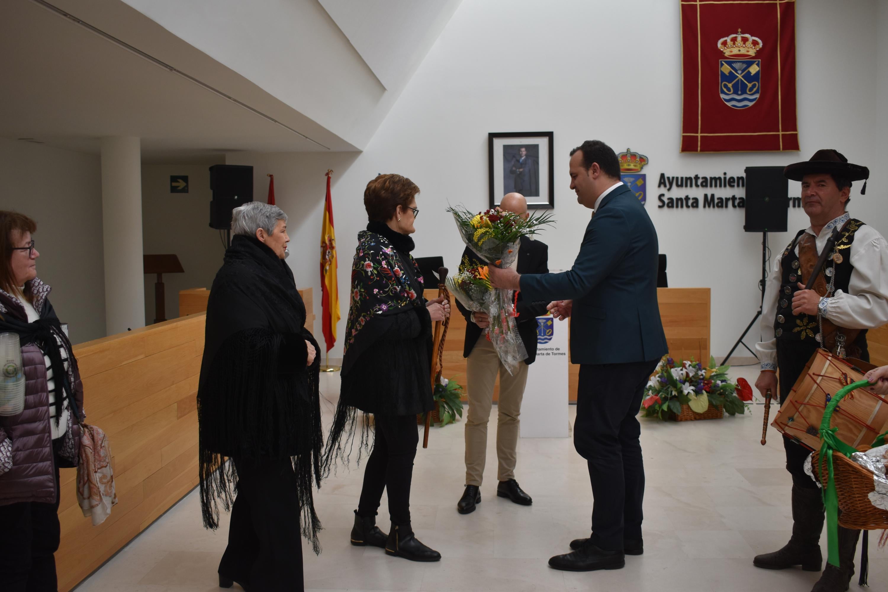 Así han recibido el bastón de mando las águedas de Santa Marta