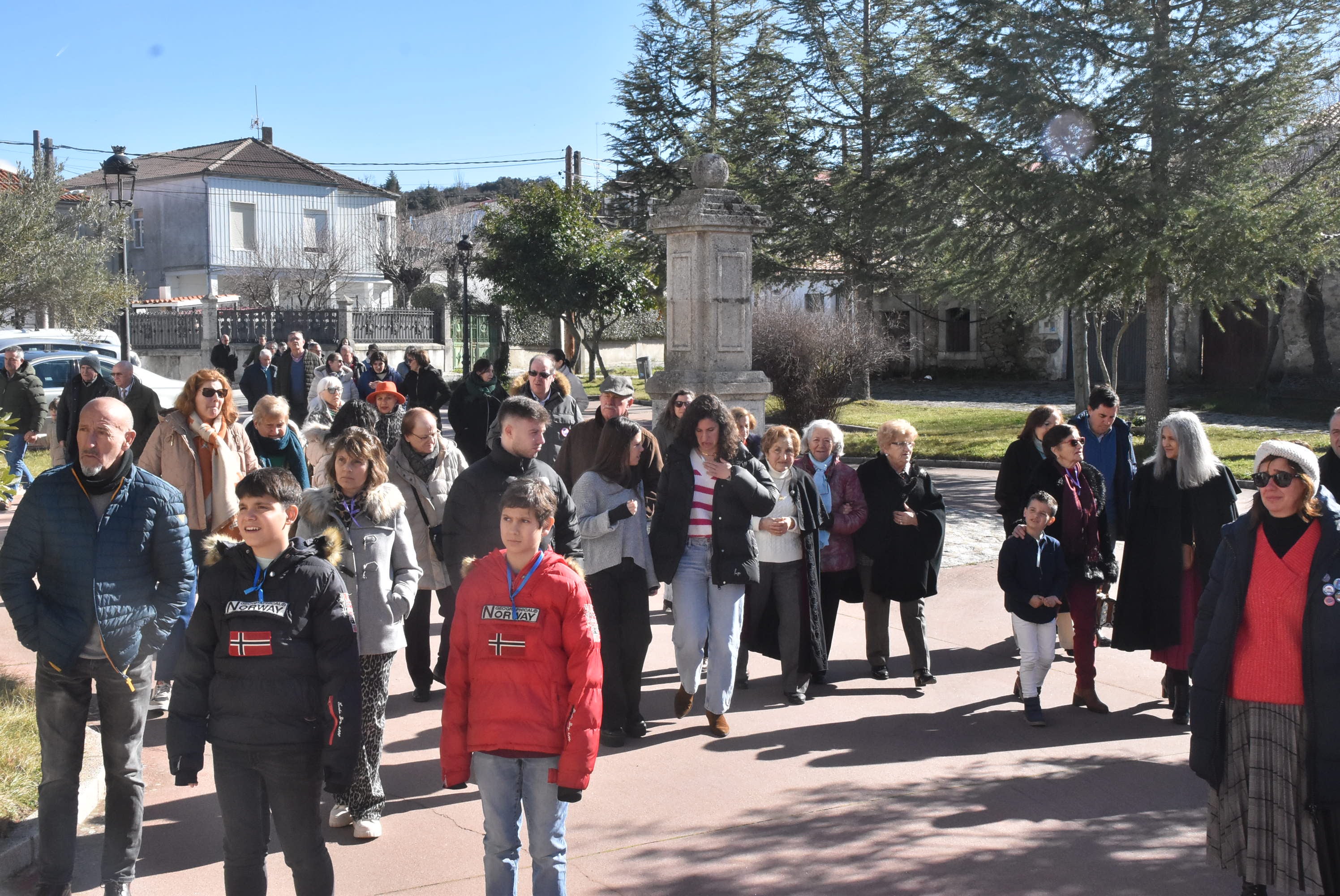 El buen tiempo acompaña a San Blas en su festividad en Fuentes de Béjar