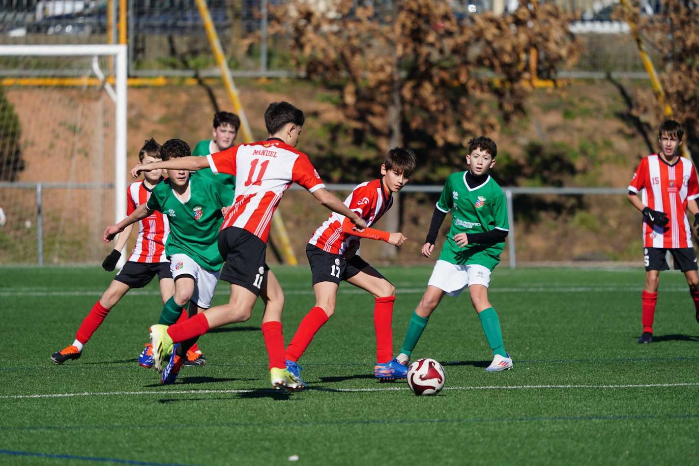 Las mejores imágenes de la jornada de futbol base