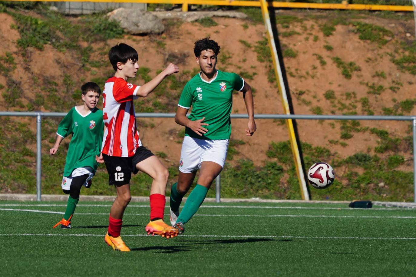 Las mejores imágenes de la jornada de futbol base