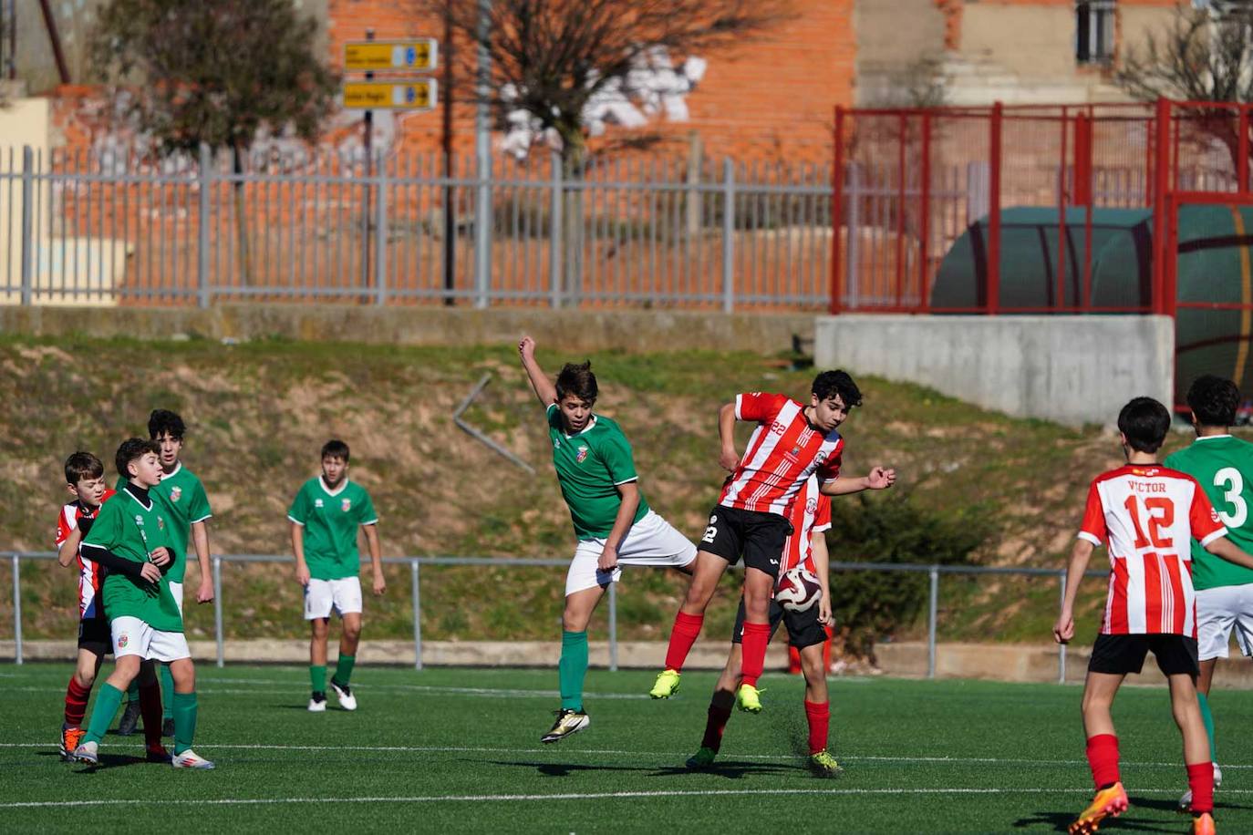 Las mejores imágenes de la jornada de futbol base