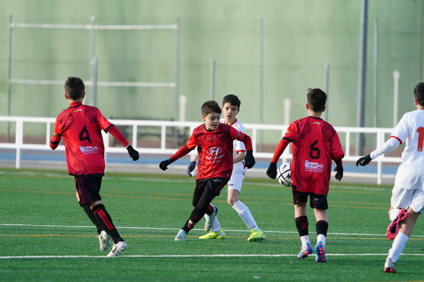 Las mejores imágenes de la jornada de futbol base