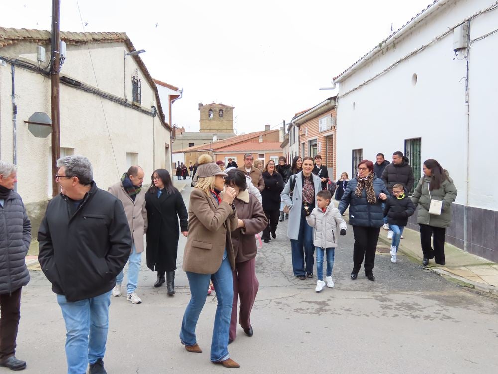 Babilafuente celebra San Blas con misa y bailes charros