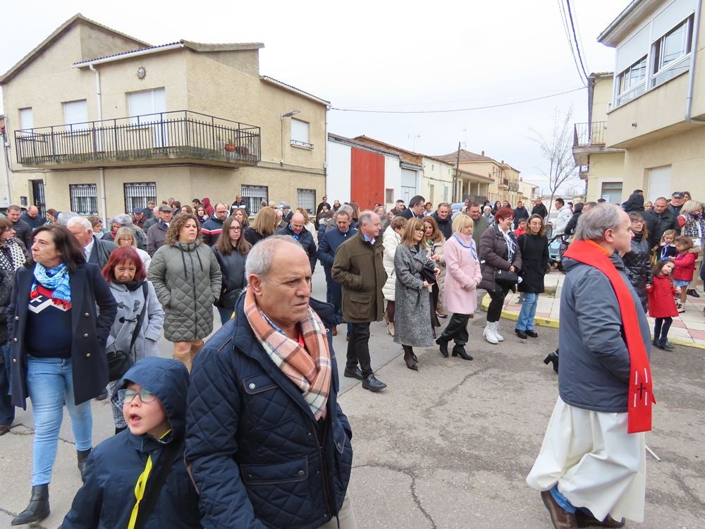 Babilafuente celebra San Blas con misa y bailes charros