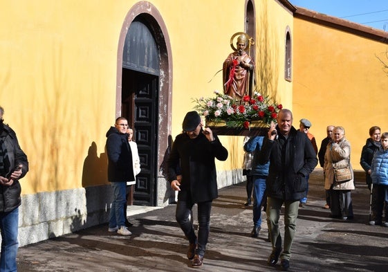 Procesión de San Blas en La Maya.