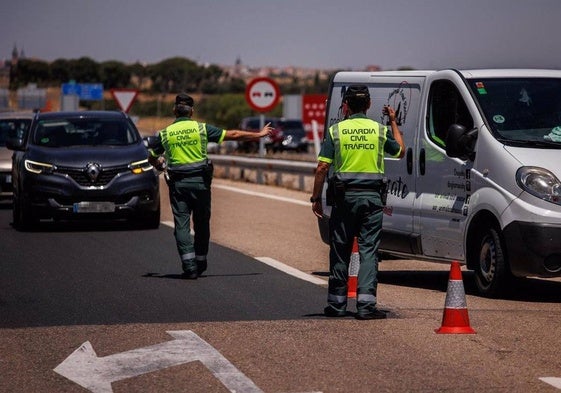 Un control de la DGT.