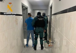 Uno de los detenidos en la operación 'Badala'.