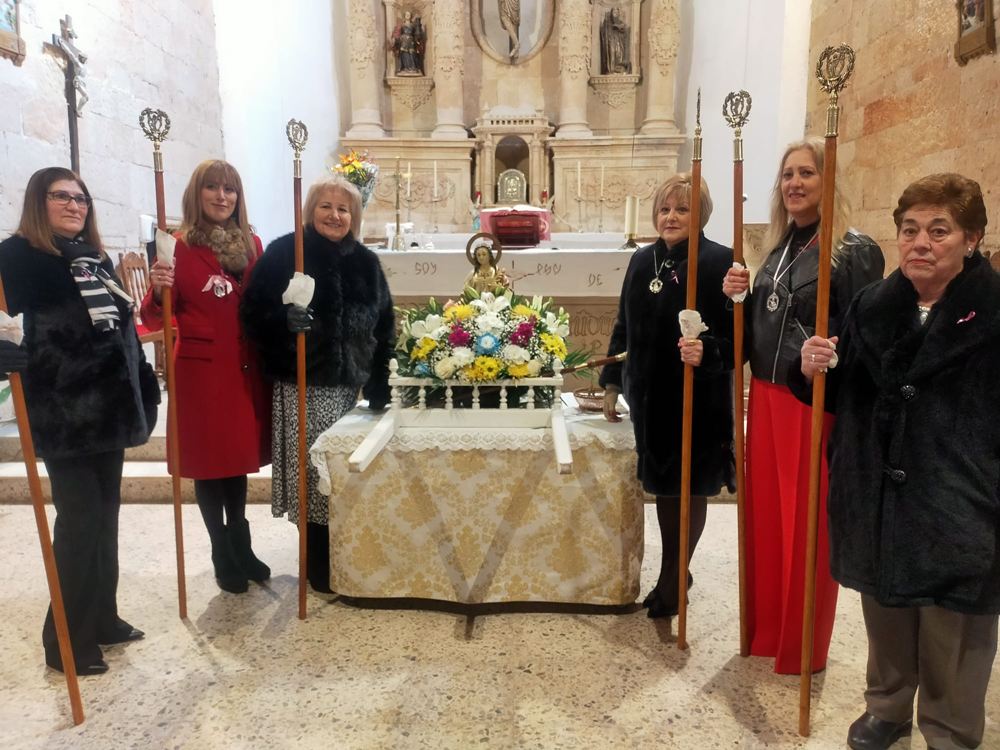 Honores a Santa Águeda en la comarca de Peñaranda