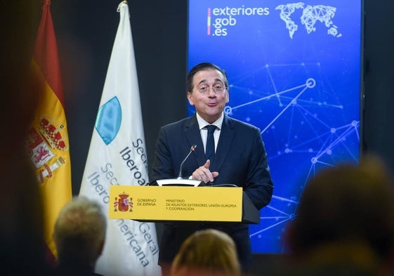 El ministro de Asuntos Exteriores, Unión Europea y Cooperación, José Manuel Albares.