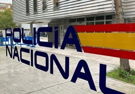 Imagen de un cuartel de la Policía Nacional de Valladolid.