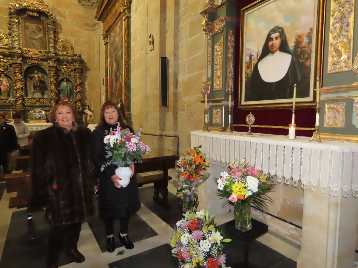 Cantalpino obsequiará con flores a la beata sor eusebia en su aniversario