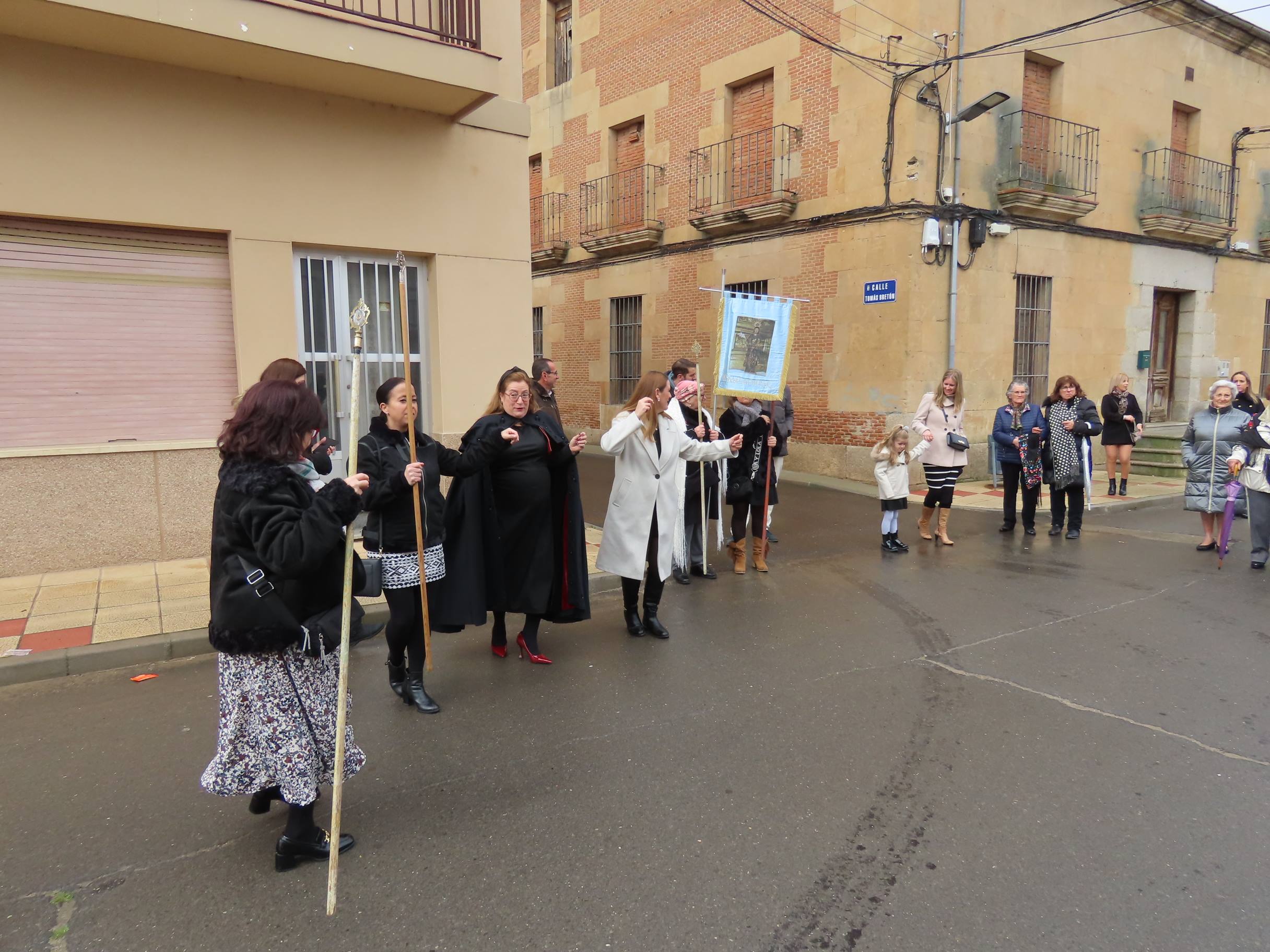 Una aguedera mayor, 63 mujeres y 14 mayordomas en Babilafuente