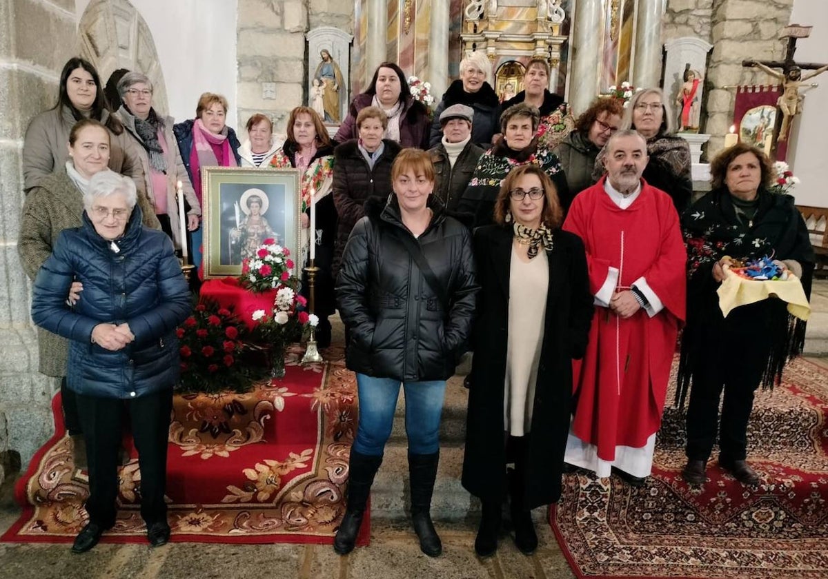 Sorihuela celebra de forma conjunta San Blas y Santa Águeda