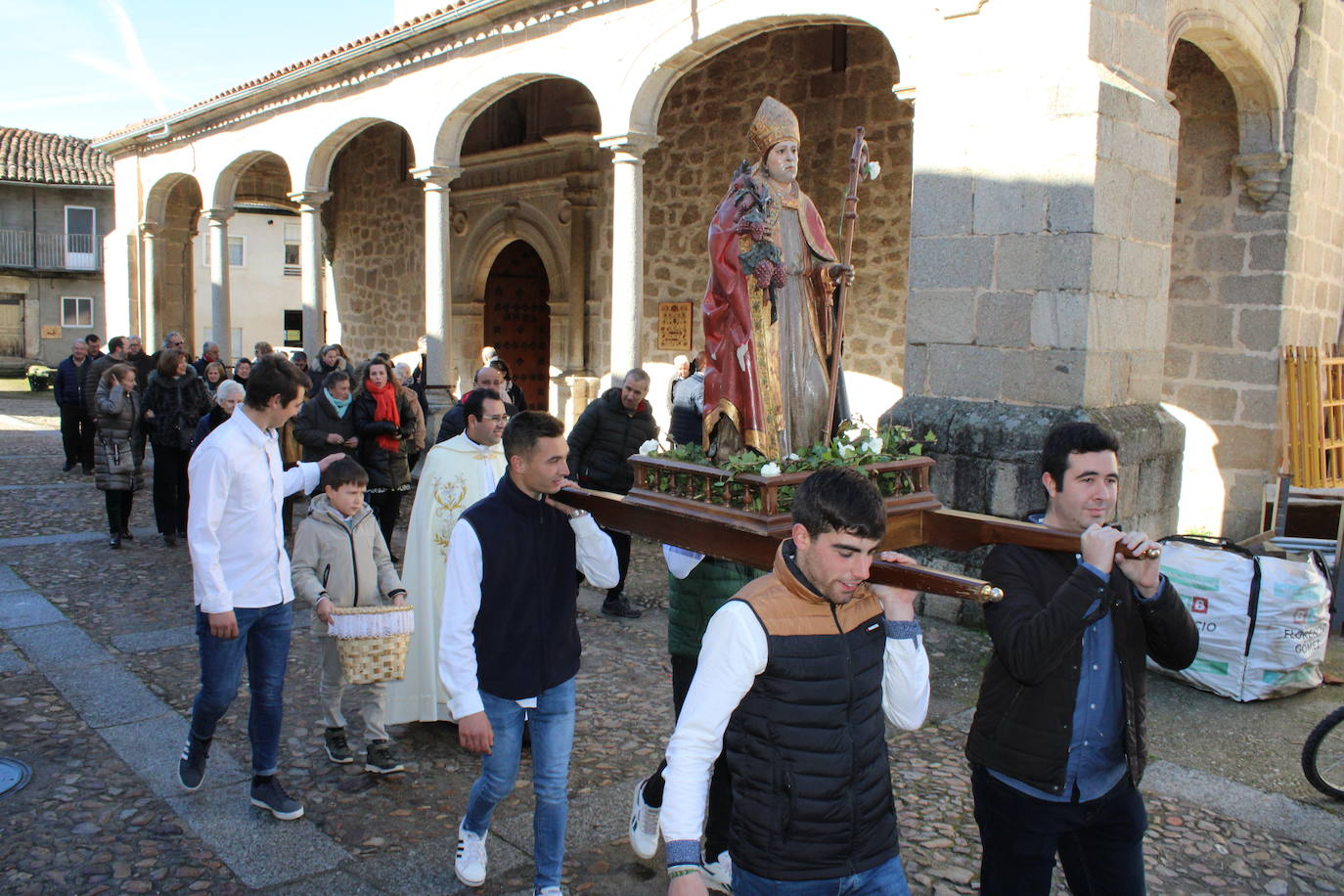 San Albino vuelve a las calles de San Esteban de la Sierra