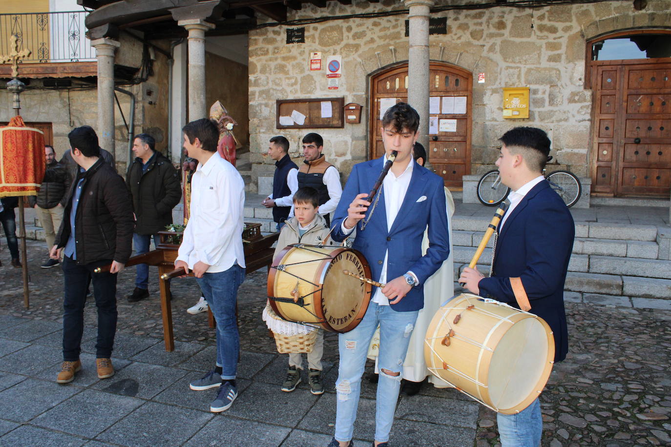 San Albino vuelve a las calles de San Esteban de la Sierra