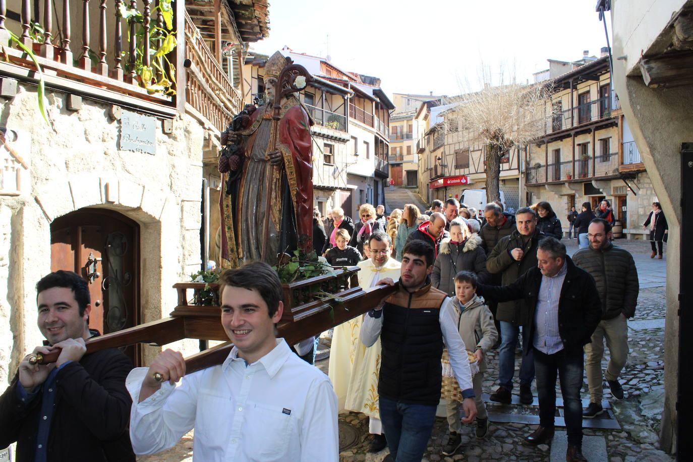 San Albino vuelve a las calles de San Esteban de la Sierra