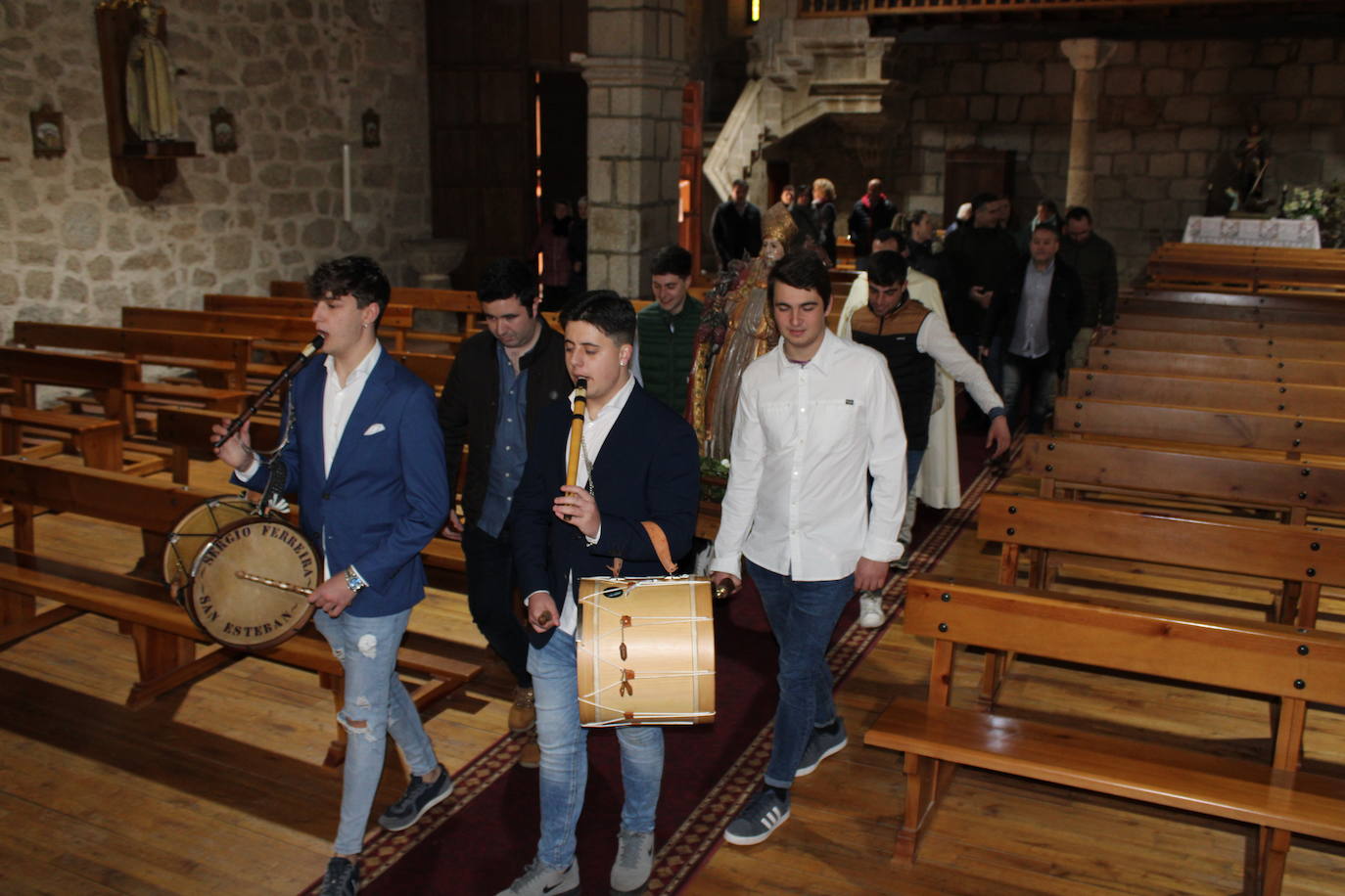 San Albino vuelve a las calles de San Esteban de la Sierra