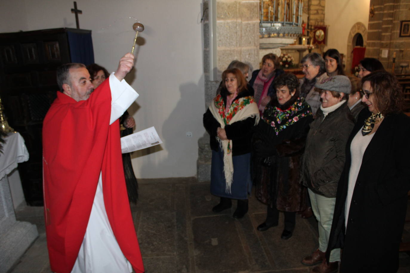 Sorihuela celebra de forma conjunta San Blas y Santa Águeda