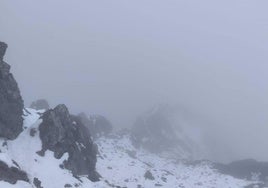 Imagen de una zona de la Peña Ubiña, en San Emiliano, León.