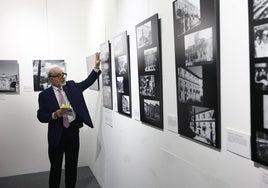 Vicente Sierra explica la exposición 'Salamanca y el Casino. Entre visillos'