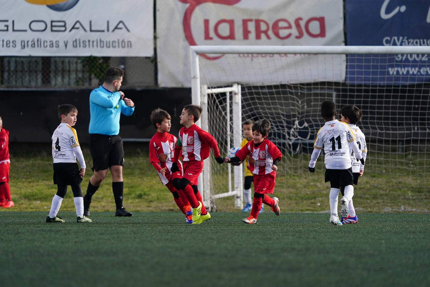 Las mejores imágenes de la jornada 15 de futbol base