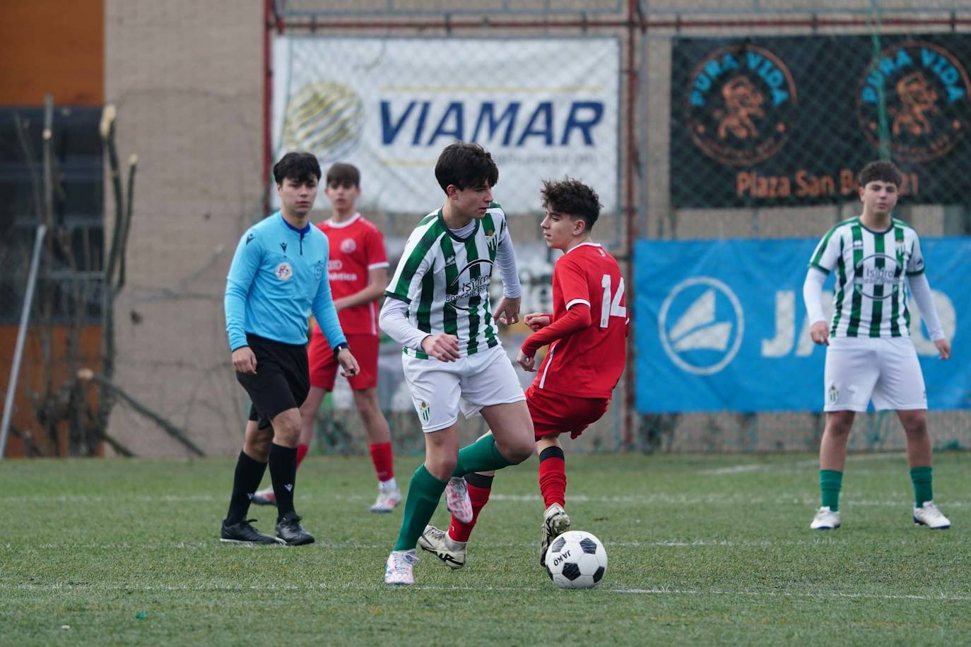 Las mejores imágenes de la jornada 15 de futbol base