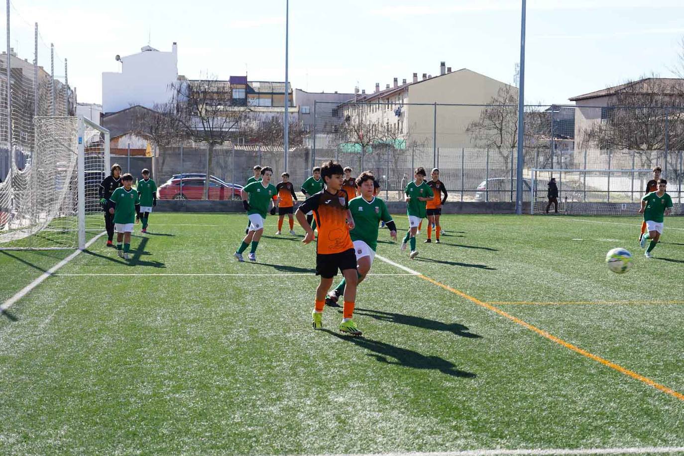 Las mejores imágenes de la jornada 15 de futbol base