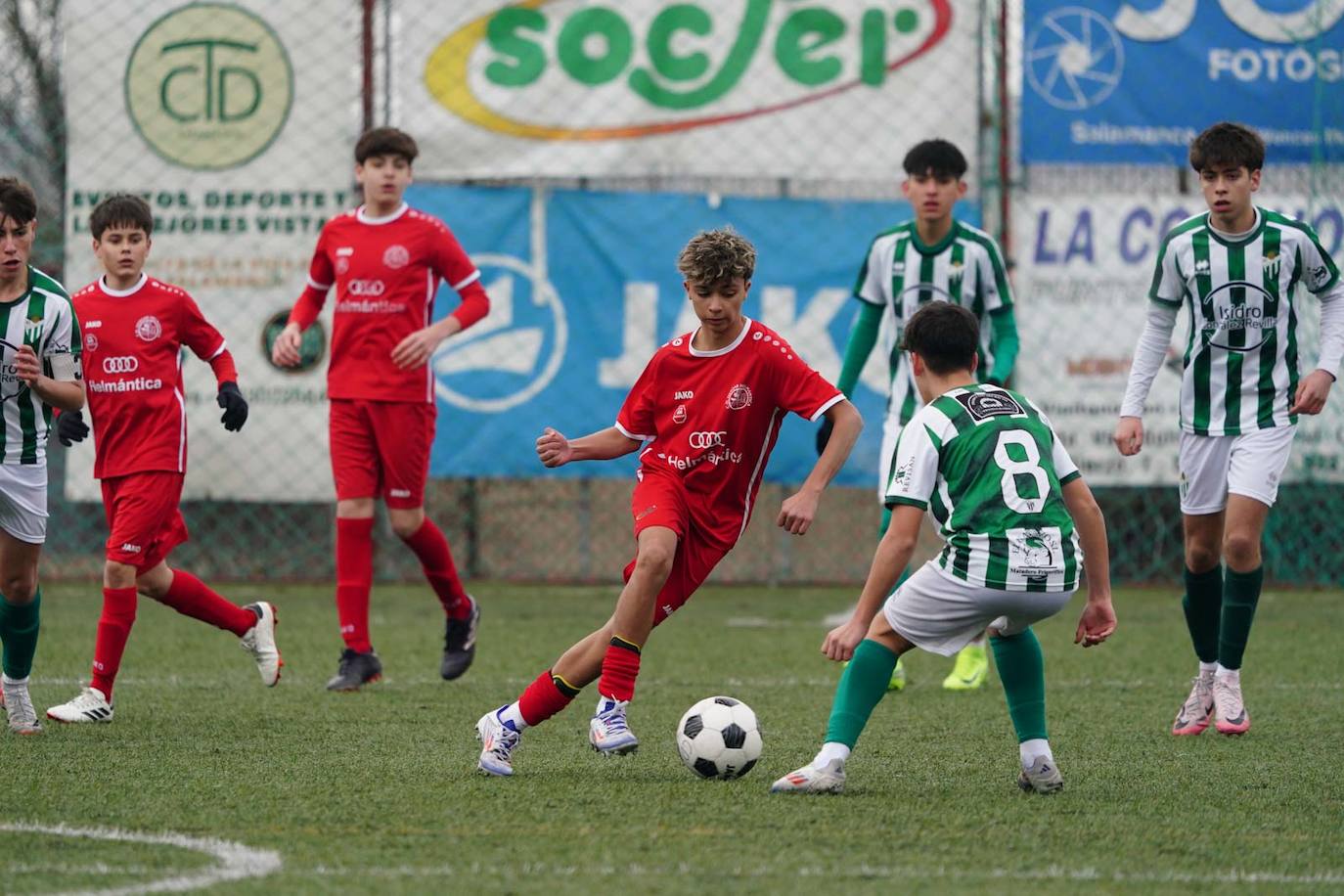 Las mejores imágenes de la jornada 15 de futbol base