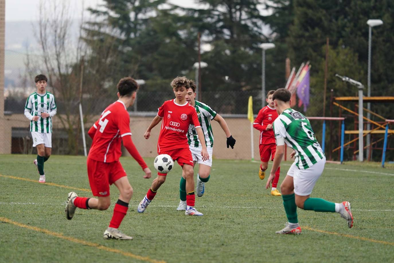 Las mejores imágenes de la jornada 15 de futbol base