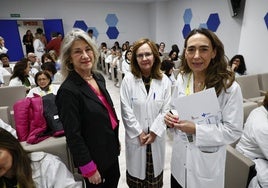 Ángeles Almeida, Mar Abad y Carmen Rodríguez.